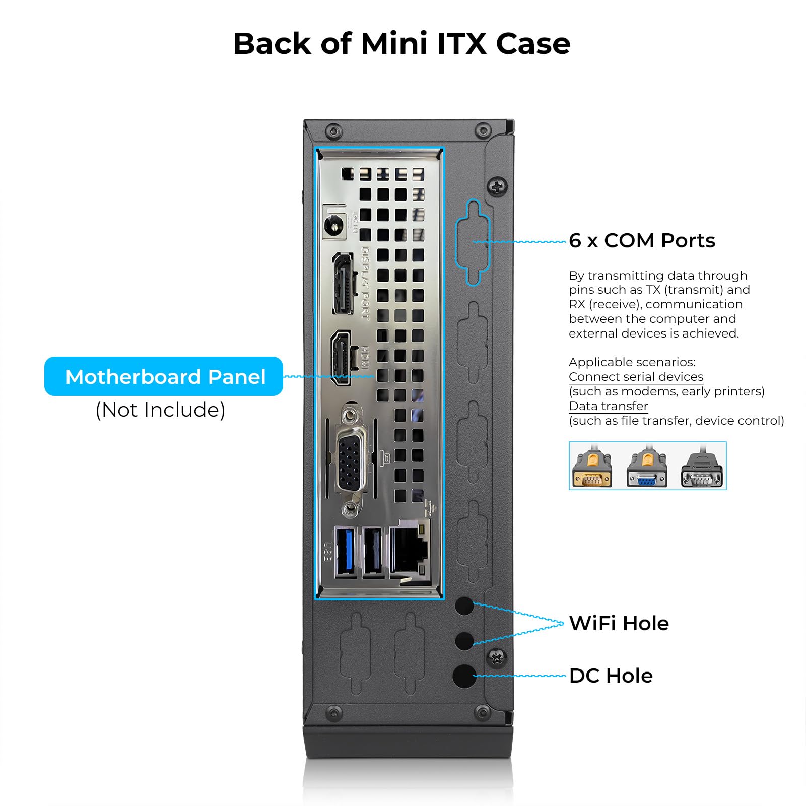 Mini ITX Case SFF Small Form Factor MX02