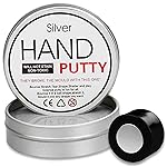 JOYPRO Magnetic Slime Putty, Magnetic Space Putty Slime with Upgraded Magnet Toys, Fidget Toy Stress Reliever Puddy for Kids Adults Toys for Christmas Birthday Gifts Stocking Stuffers (1 Pack, Silver)
