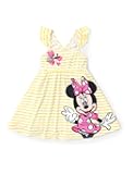 Princess Minnie Mouse Frozen Elsa Toddler Girl Dress Ruffle Sleeve Crossback Strap Birthday Summer Sundress 2-6 Years