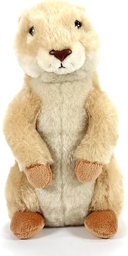 Miniatura 8 de The Petting Zoo Prairie - Peluche de perro de la pradera, regalos para niños, animales salvajes de la vida silvestre, juguete de peluche de perro de