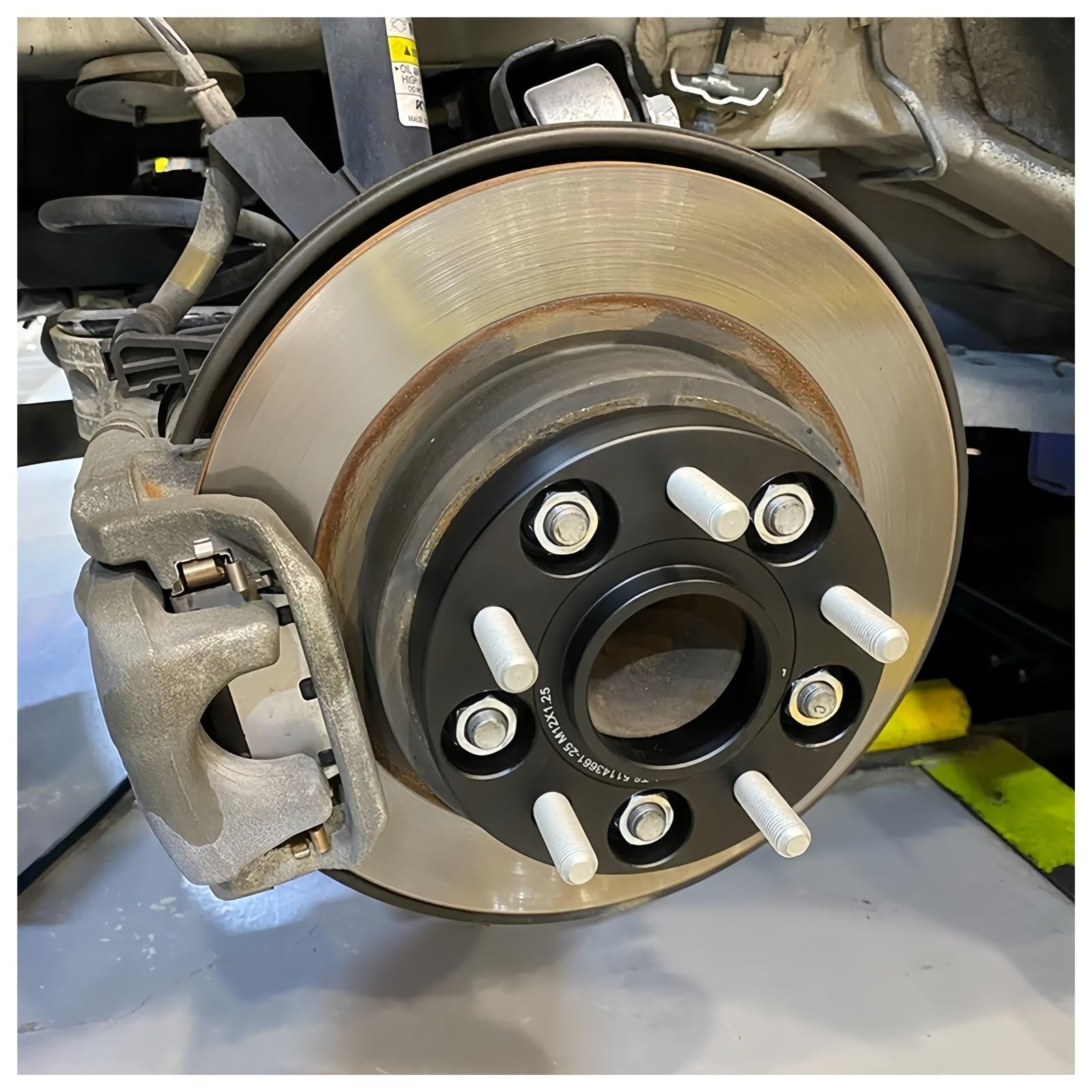 Adaptateur d'entretoise de roue, 2 pièces, 5 cosses, pour Honda, pour Civic type R pour Tesla, modèle S/X M14xP1 Entretoises de roue