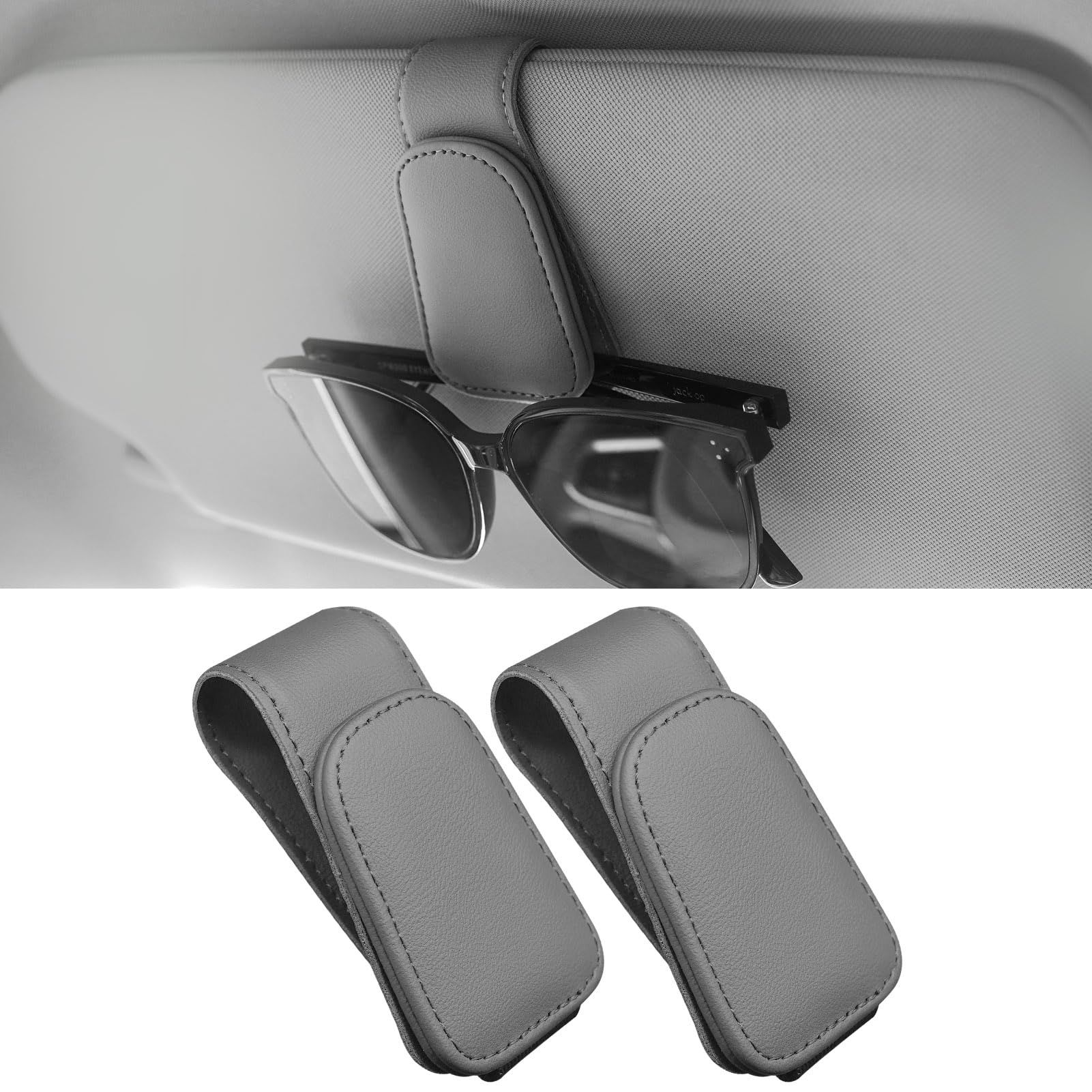 Porte-lunettes Voiture Pour Peugeot Expert 3 (2016-2024) - Support Pare-soleil Pour Lunettes, Cartes