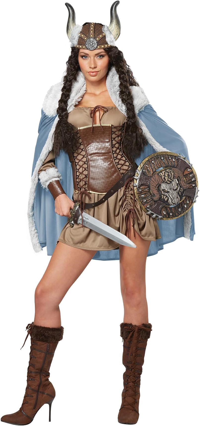Women's Viking Vixen Sexy Warrior Costume