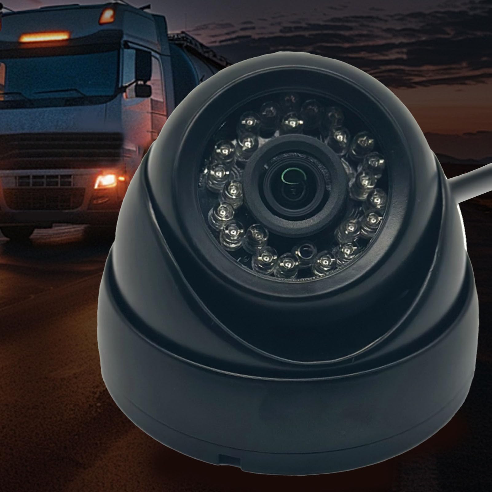 Cámara Domo, Cámara Domo de Seguridad de Metal HD, Cámara de Seguridad de Vigilancia de Visión Nocturna Gran Angular