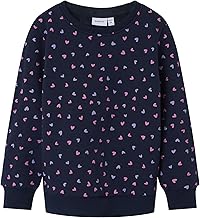 name it Girl's Davina Long-Sleeves Fleece Sweatshirt