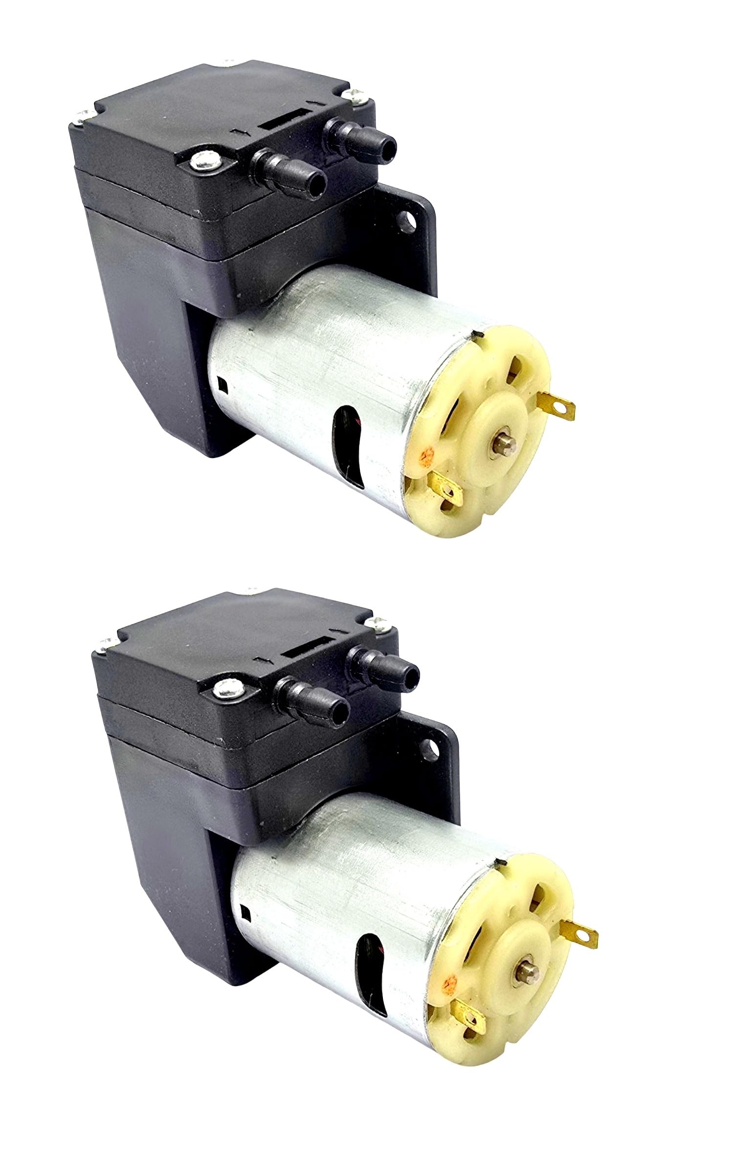 INVENTO 2pcs 12V Mini DC Pump Mini Air Vacuum Piston Pump Micro Diaphragm 8 LPM Flow Rate For Machines DIY Projects-image-49