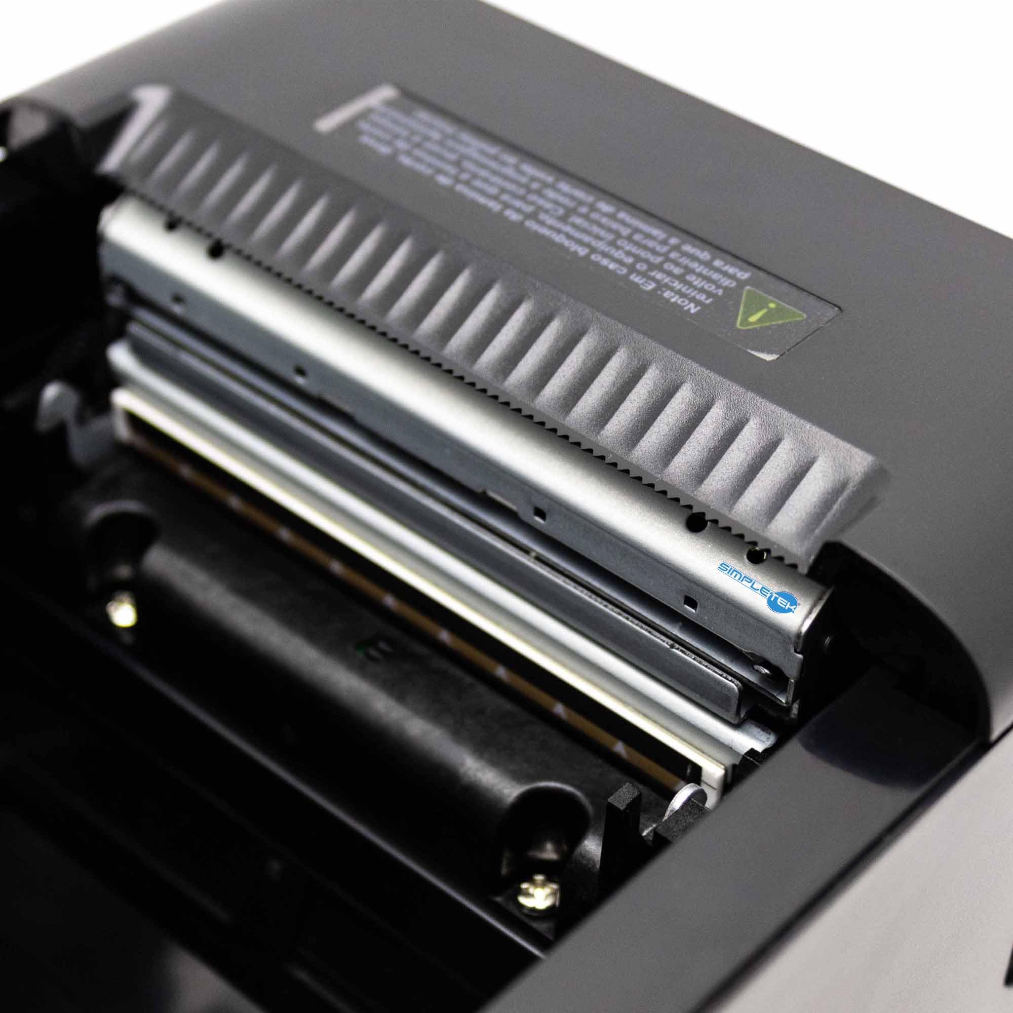 SIMPLETEK - Stampante Termica POS 80mm |USB WiFi BT | per Scontrini Ricevute e Comande - Auto-Cut | Driver e Manuale inclusi