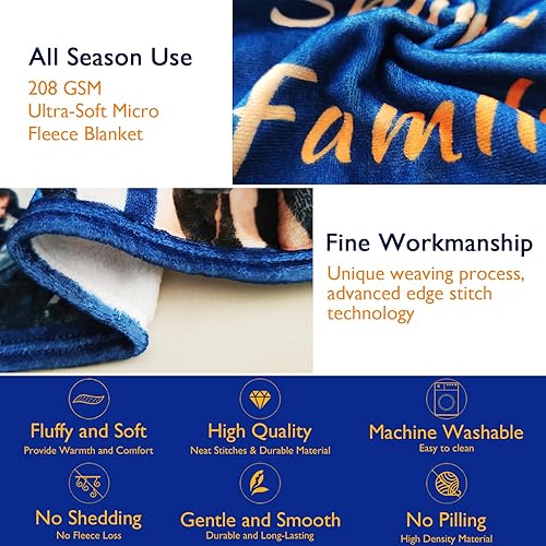 Miniatura 10 de Manta personalizada con fotos de regalo para parejas, mantas de forro polar personalizadas, manta de franela personalizada, regalos para marido,