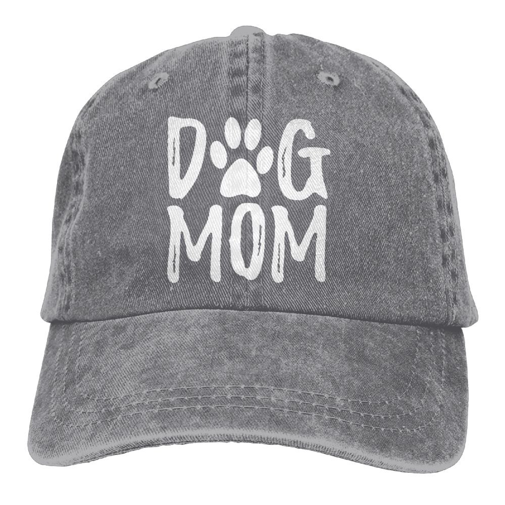 Splash Brothers Customized Unisex Dog Mom Vintage Jeans Adjustable Baseball Cap Cotton Denim Dad Hat