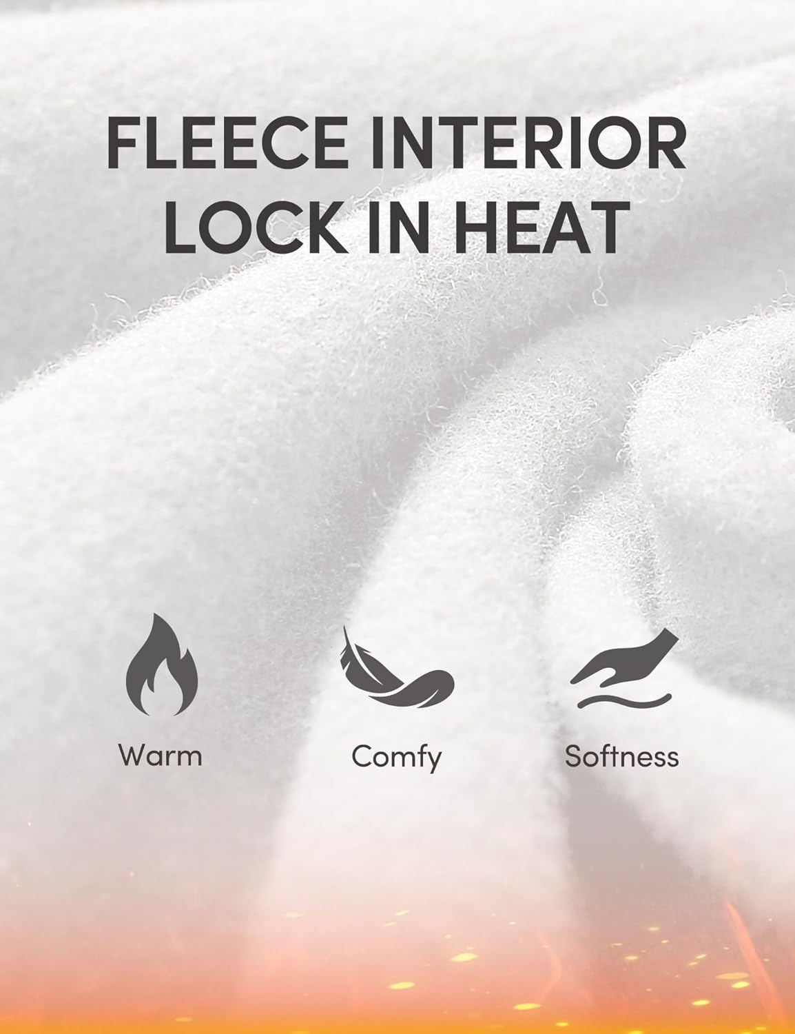 IUGA Workout Thermal Shirts for Women Turtleneck Long Sleeve Fleece Lined Tops Winter Running Gear with 2 Side Pockets - Image 4