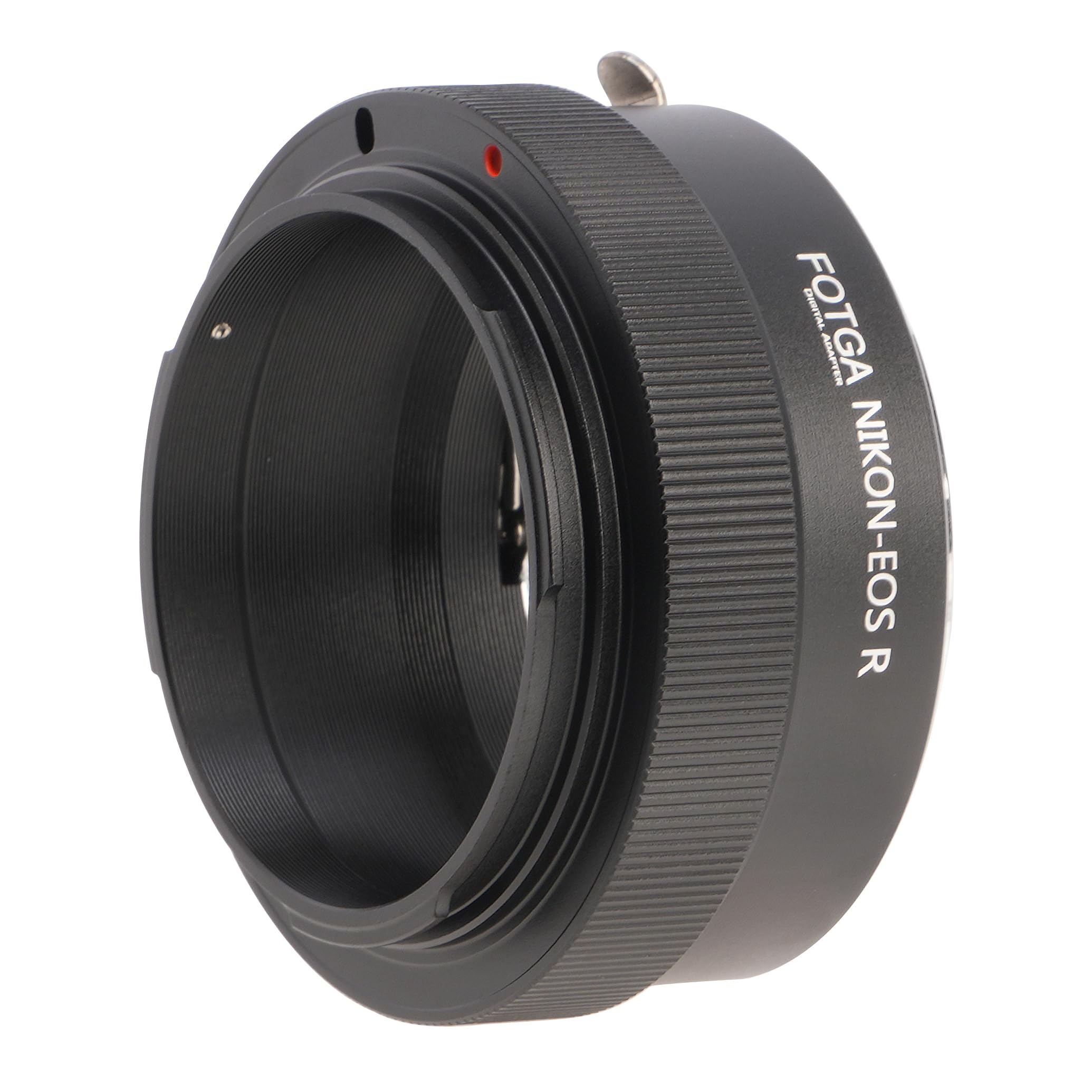 Hersmay Adattatore per obiettivo Nikon G (F/AI/AIS/D/AFS) su EOS RF per obiettivo Nikon, compatibile con Canon EOS R RP R5 R6 R6II R7 R8 R10 R50 R100 RF Fotocamera mirrorless