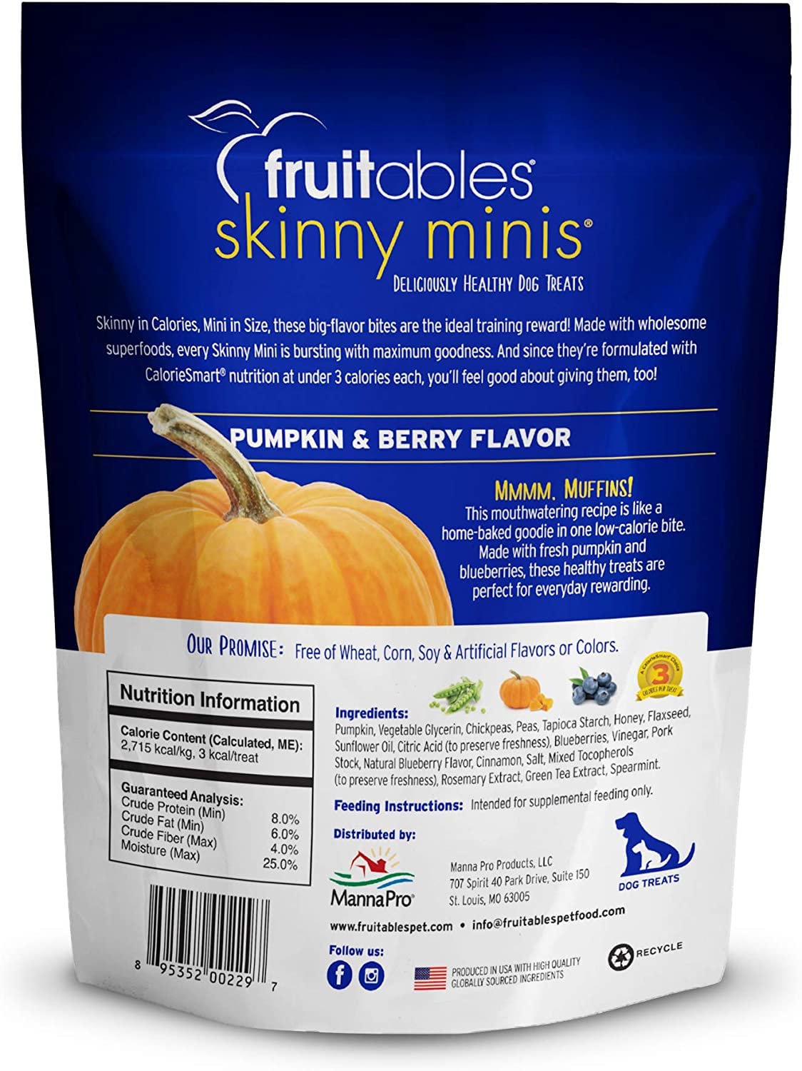 FRUITABLES Skinny PMPK BERRY 5z by Fruitables