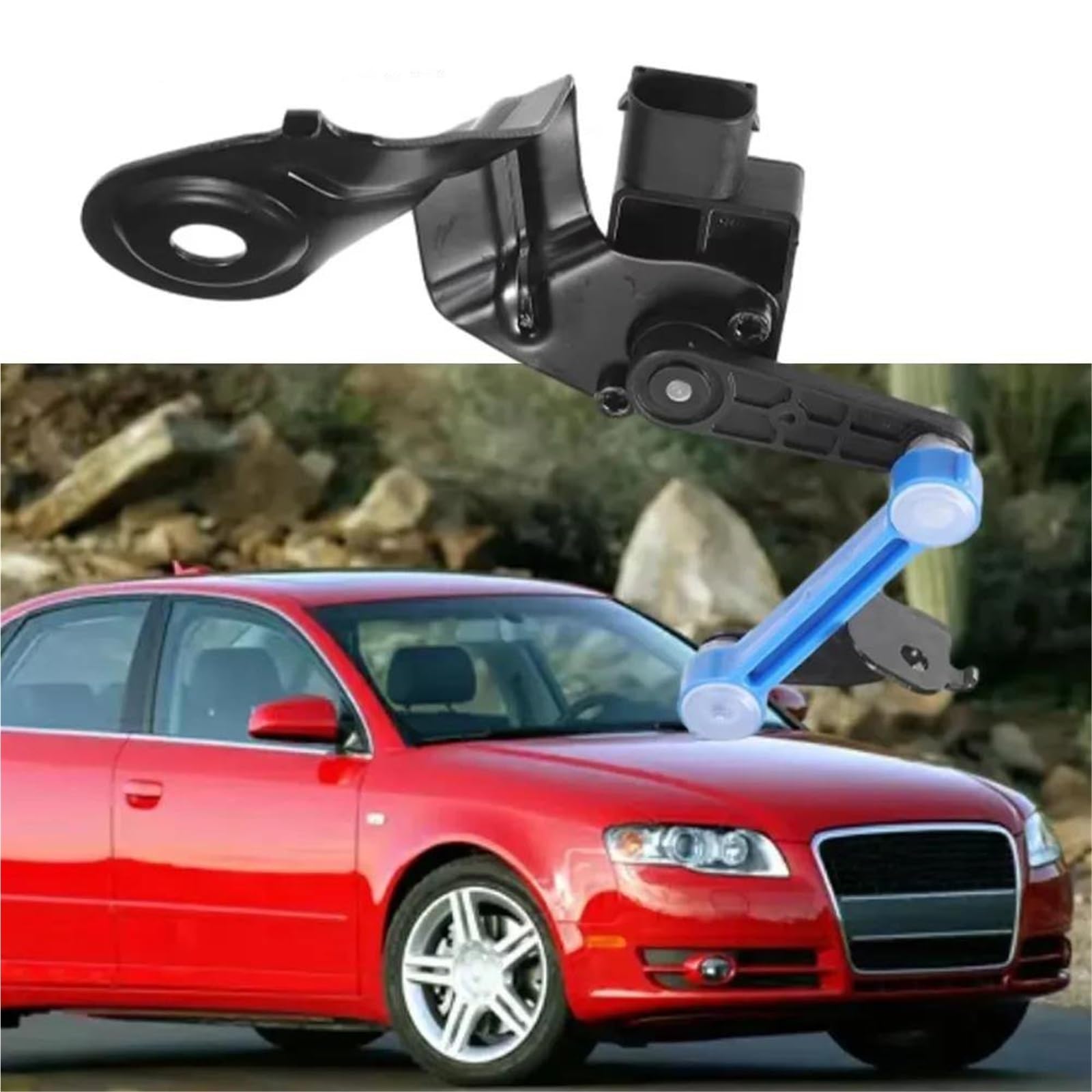 8E0616571H Hinten Links/Rechts Aufhängung Fahrhöhenkontrolle Level Sensor Für A4 RS4 2002-2009