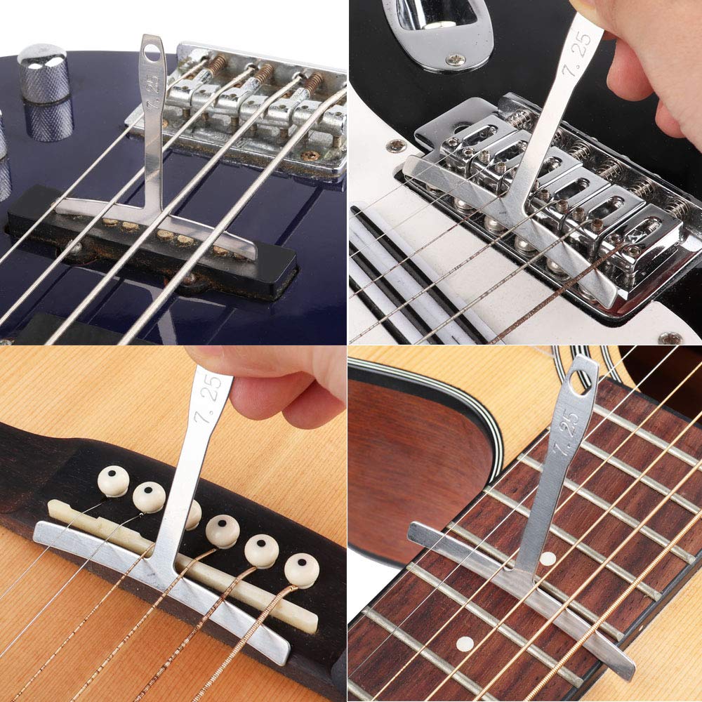 Mr.Power Guitar Bass Luthier Tools Kit (6pcs) Includes 9 Understring