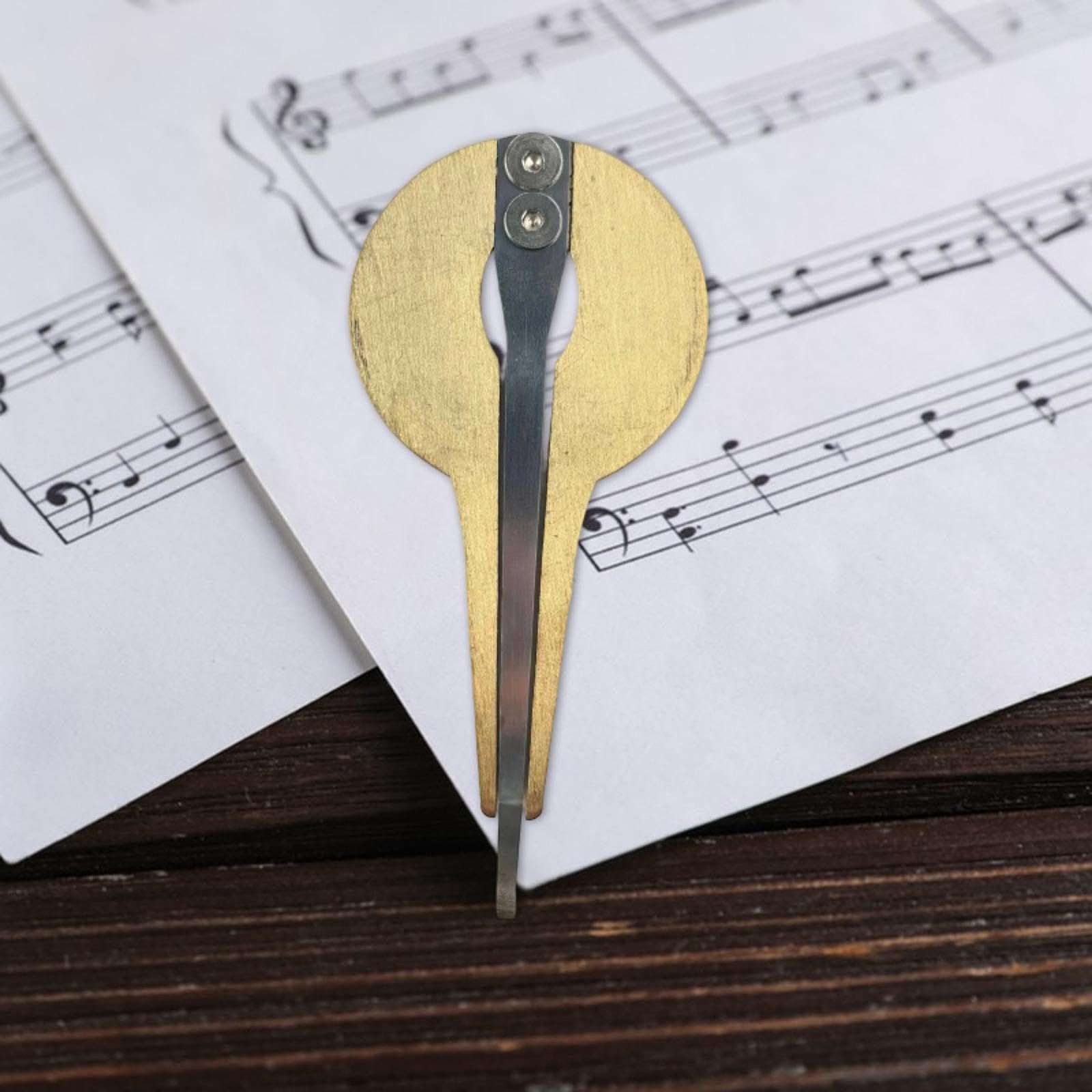 MagiDeal Guimbarde, guimbarde juive, instrument de musique ethnique à bouche, portable, au son magnifique, facile à jouer, pour adultes et enfants, Cercle D'or