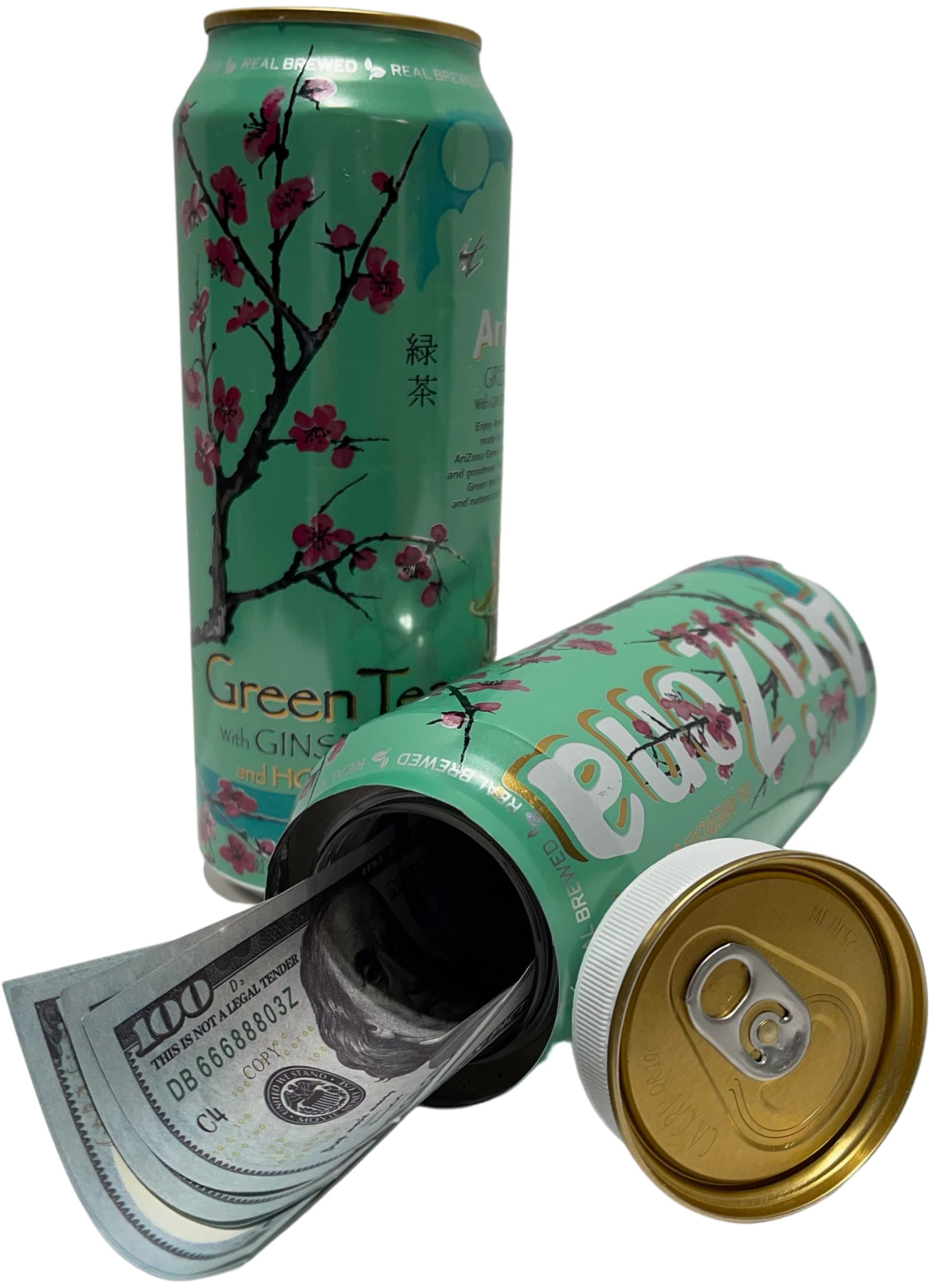 Buy THE BEST Arizona Green Tea Diversion Safe (Two FREE Large Smell