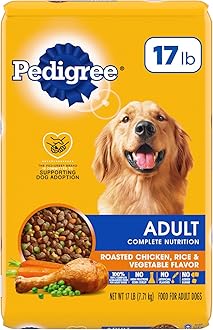 Adult Complete Nutrition Roasted Chicken, Rice & Vegetable Flavor Dry Dog Food 17 Pounds