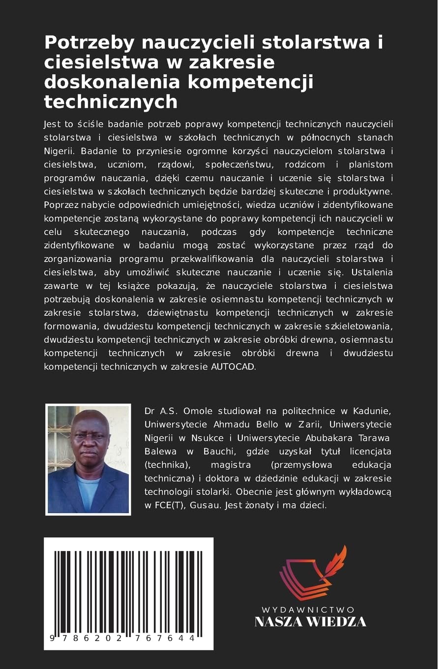 Potrzeby nauczycieli stolarstwa i ciesielstwa w zakresie doskonalenia kompetencji technicznych