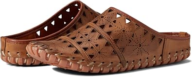 Spring Step Fusalide Slip-On Shoes for Womens - Comfortable Slip-On Shoes with Rubber Outsole - Casual Leather Clogs for Women