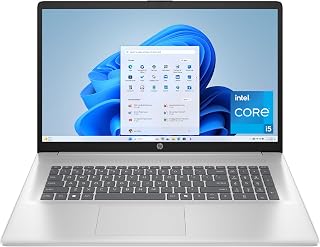 HP 17.3" FHD Laptop, Intel Core i5-1334U, 16GB RAM, 512GB SSD, Iris Xe Graphics, Win 11, 17-cn3399nr