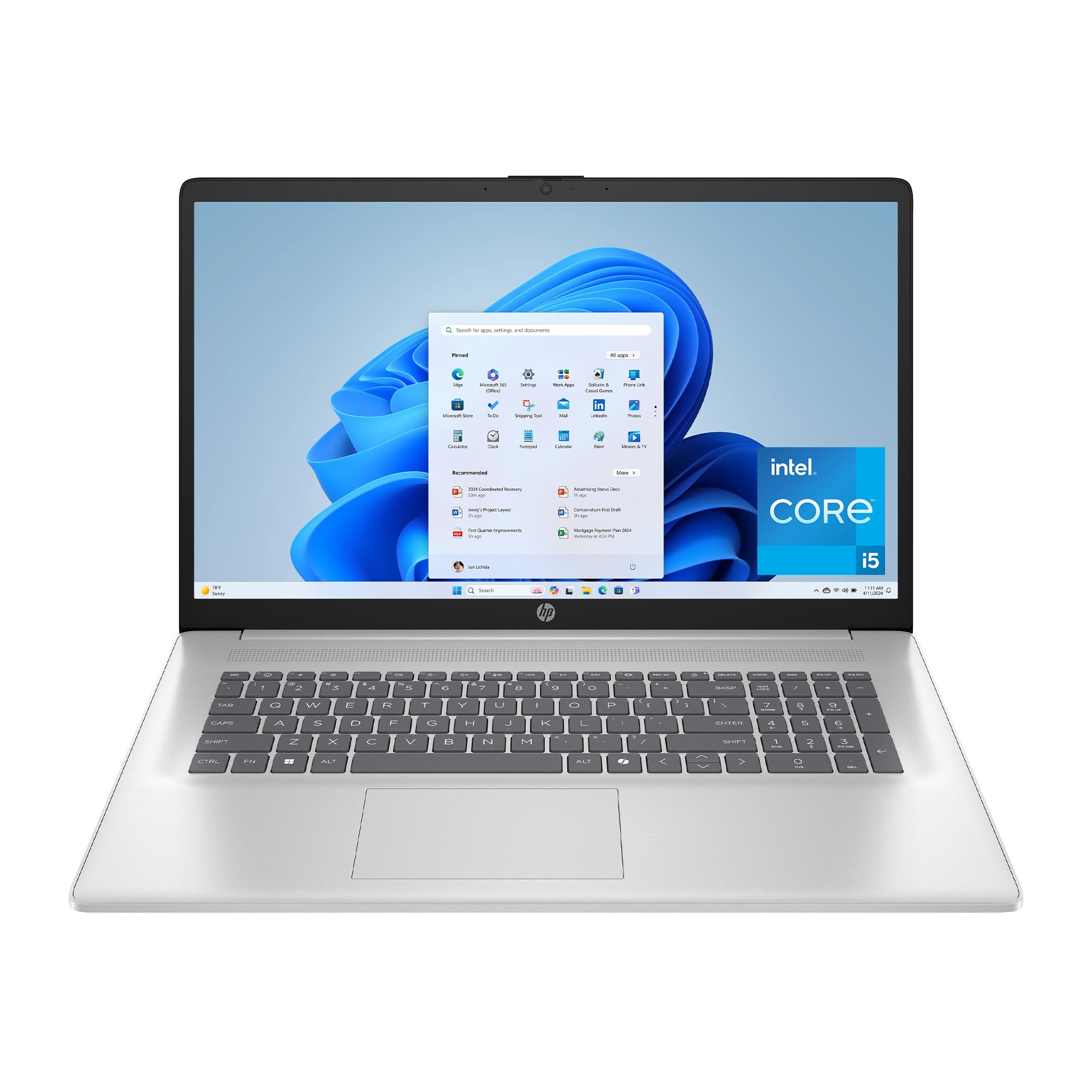 Amazon.com: HP 17.3 inch Laptop, FHD Display, Intel Core i5