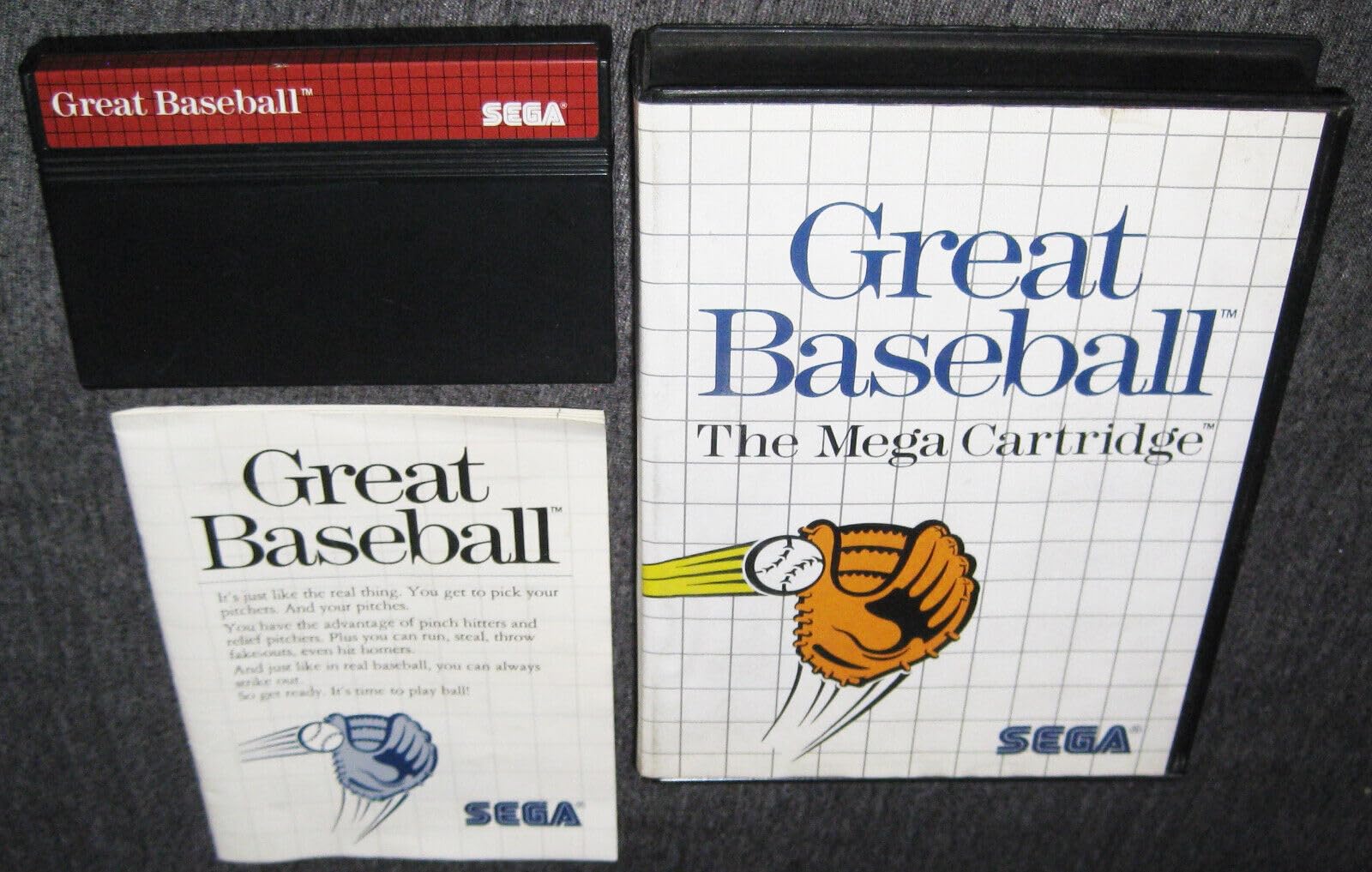 Amazon.com: Great Baseball - Sega Master System : Video Games
