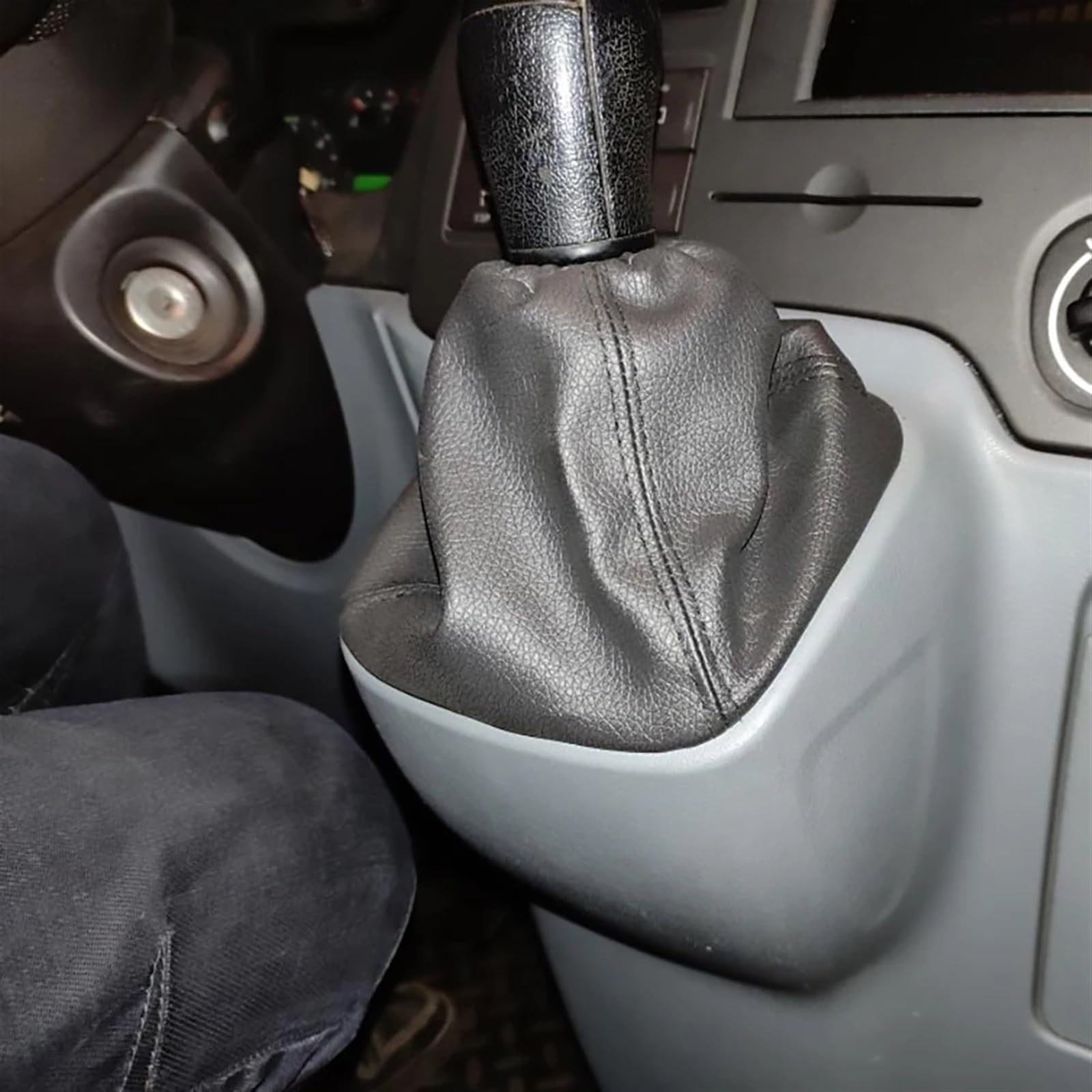 CioNeL Auto Pomelli Leva Cambio per Volkswagen T-ROC, Copertura Silicone della Leva Cambio Protezione Decorazione,C