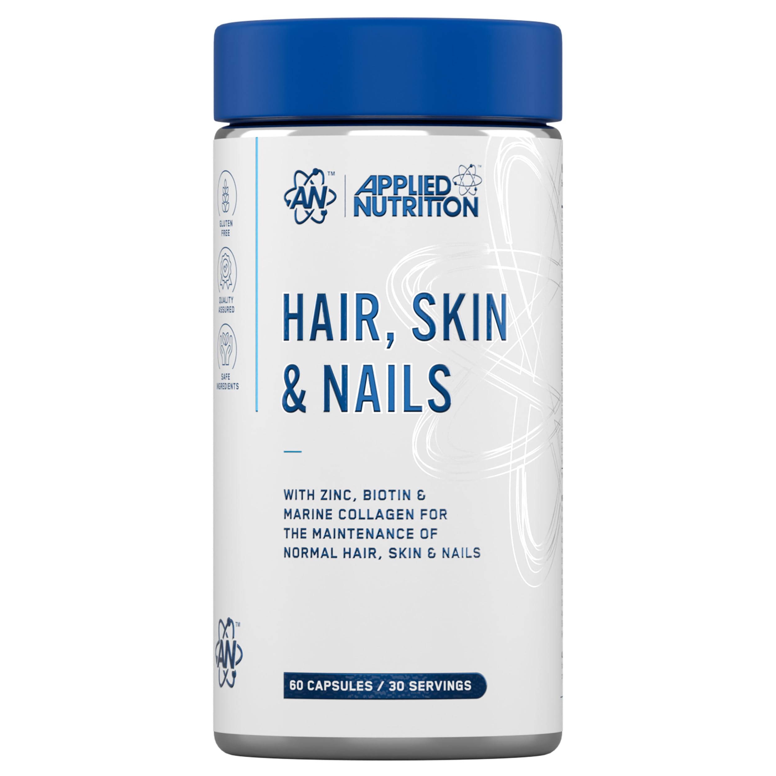 Applied Nutrition - Hair, Skin & Nails - 60 caps