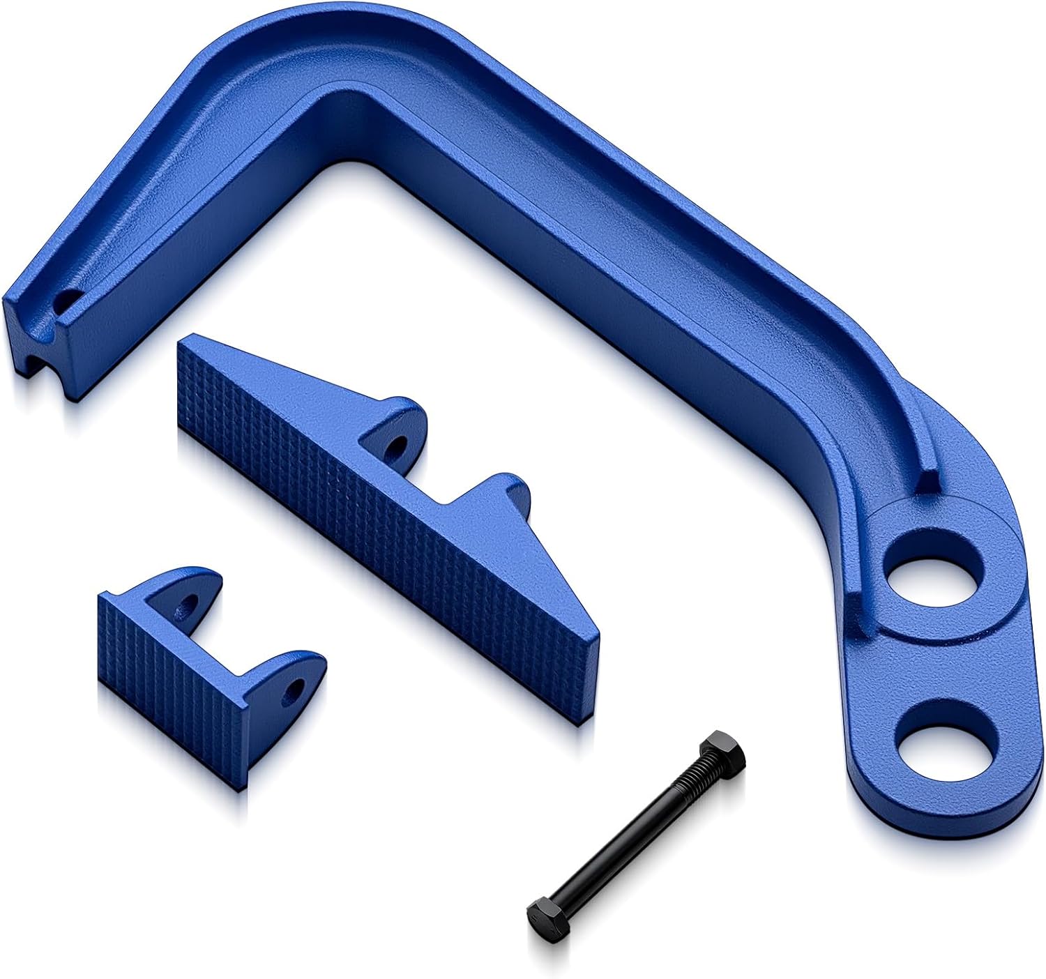 Woanger 6 Ton Deep Hook Auto Body Frame Jumbo Hook Pulling Clamp, 19 Inch Long / 14 Inches Throat Opening / 6 Inches Throat Depth Double Base Dent Puller Frame Repair Tool