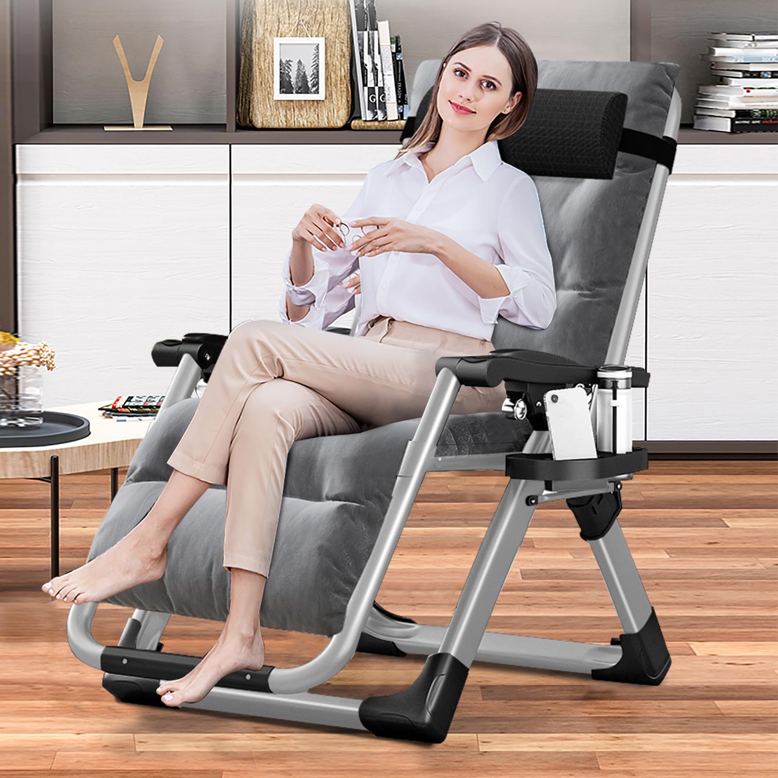 sturdy reclining garden chair