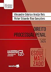Coleção Esquematizado - Direito Processual Penal - 14ª Edição 2025