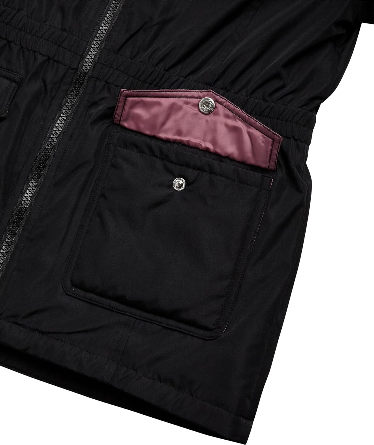 DKNY Girls Winter Jacket - Cozy Sherpa Fur Lined Weather Resistant Anorak Jacket - Full Zip Hooded Jacket for Girls - Image 5