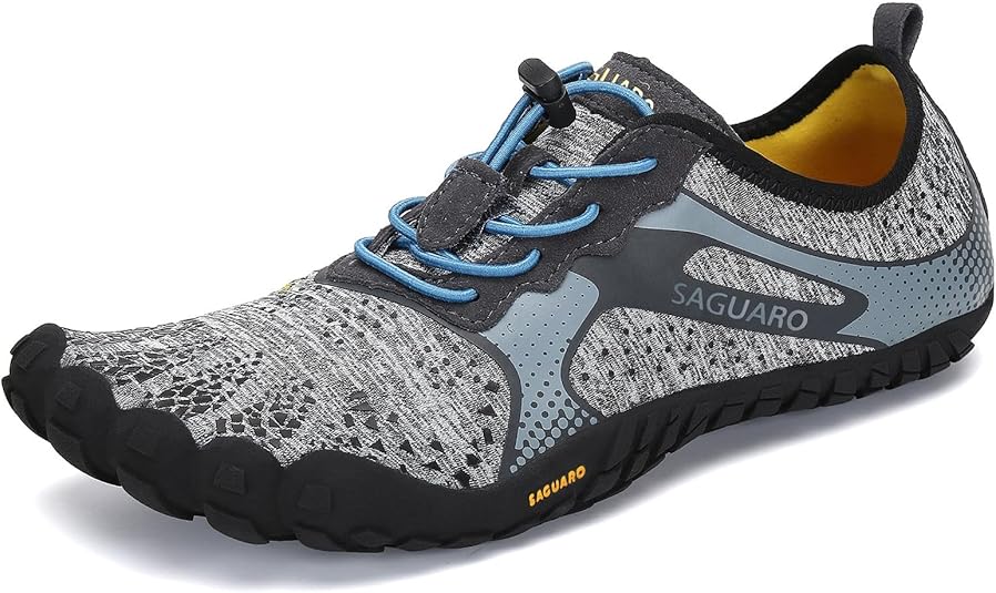 SAGUARO Womens Mens Barefoot Shoes Minimalist Trail Runner Wide Toe Box Zero Drop Outdoor Cross Training Shoe