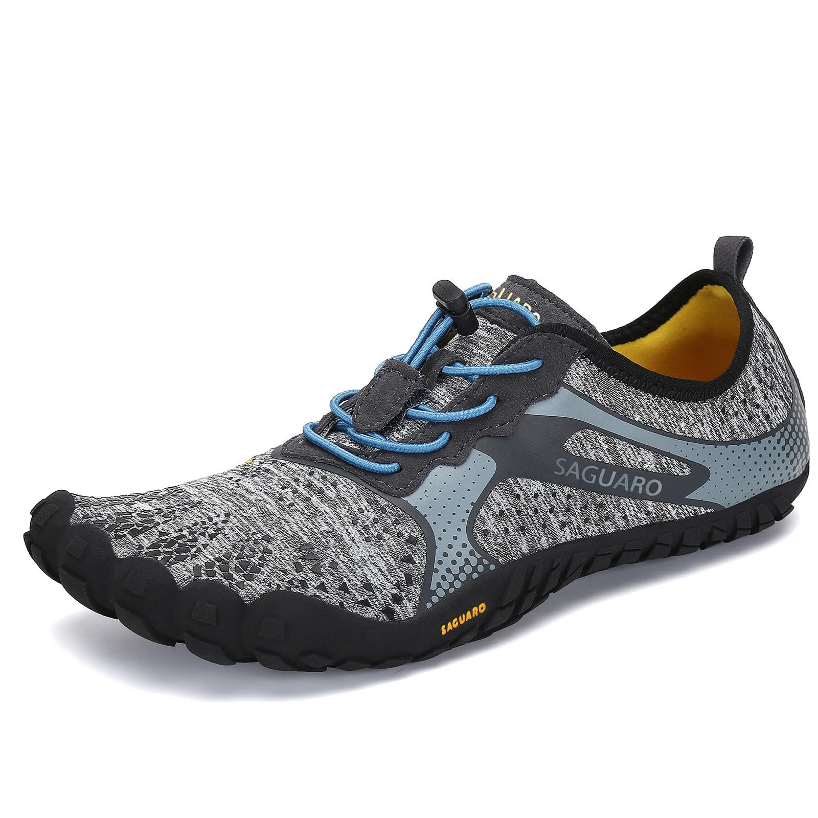 SAGUARO Womens Mens Barefoot Shoes Minimalist Trail Runner Wide Toe Box Zero Drop Outdoor Cross Training Shoe