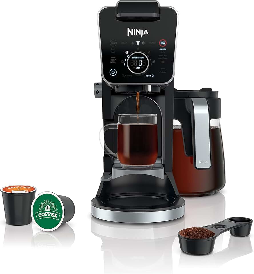 ninja coffee maker with frother