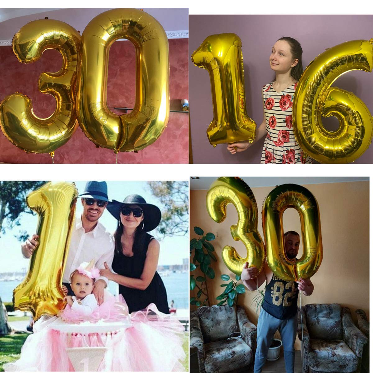 Decorazioni 70° Compleanno Brillanti - Kit Palloncini Con Numero 70 E Sfondo
