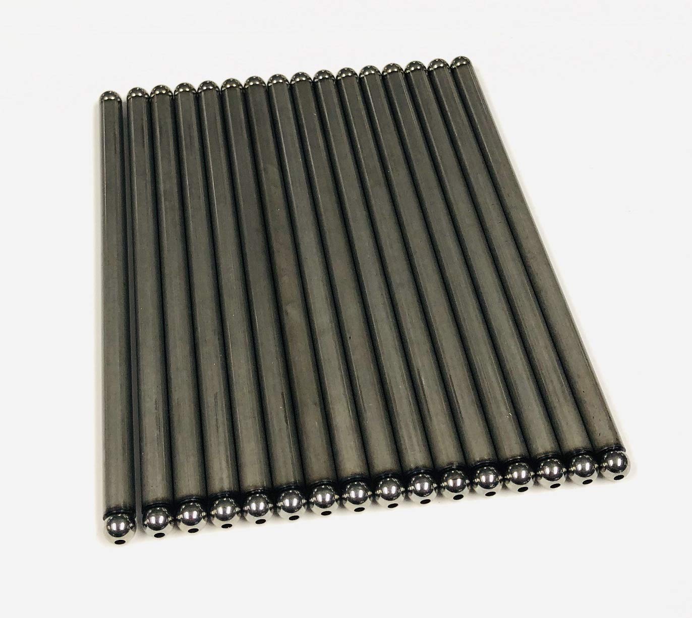 Elgin Industries (Elgin, IL USA) set of (16) Push rods compatible with 1968 to 04-01-1969 Ford bb 42