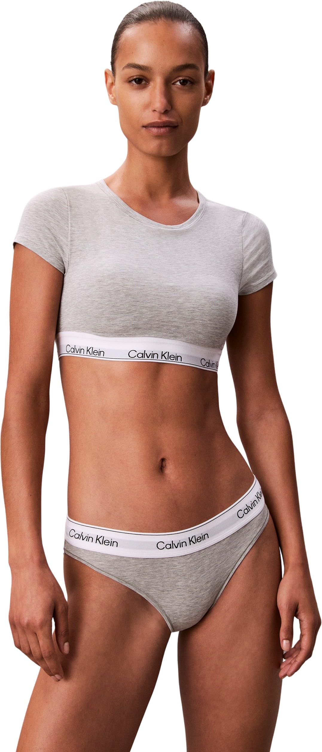 Calvin Klein Damen T-Shirt Bralette Lv00qf8495 Bralette