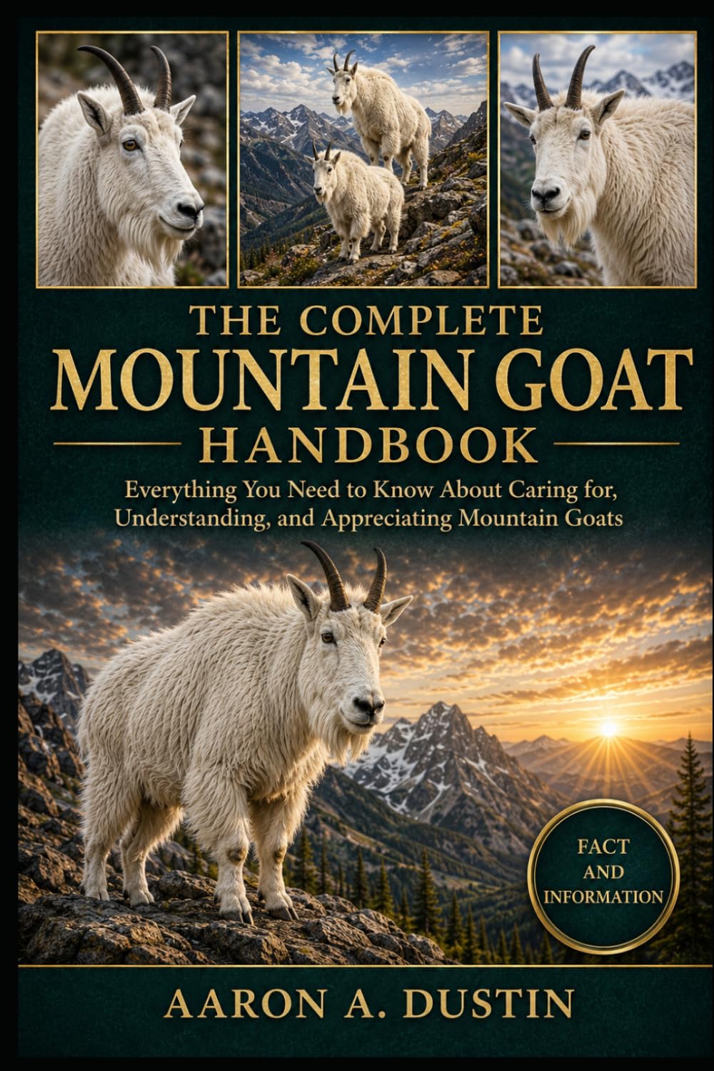 THE COMPLETE MOUNTAIN GOAT HANDBOOK: Everything You Need to Know About Caring for, Understanding, and Appreciating Mountain Goats