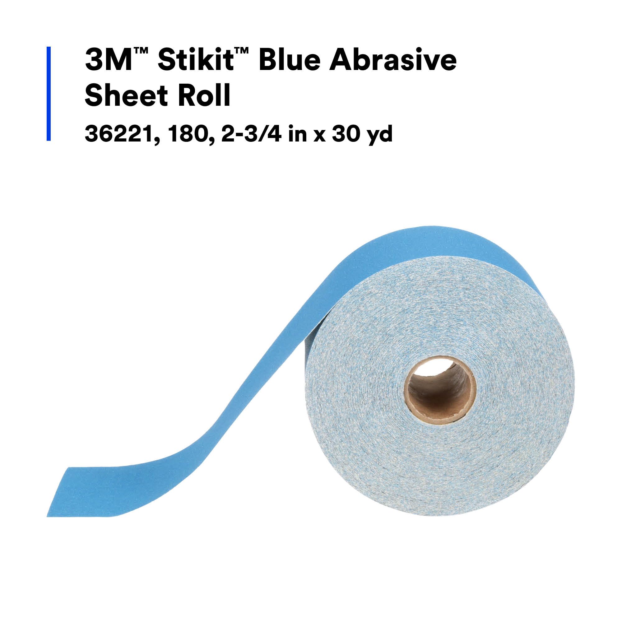 3M Stikit Blue Abrasive Sheet - 36221 -2