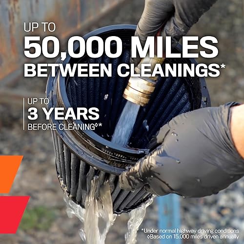 Miniatura 8 de K&N - sistema de admisión de aire frío Alto rendimiento, aumenta la potencia Compatible con Toyota Tacoma 2016-2019, 3.5L V6, 71-9039.