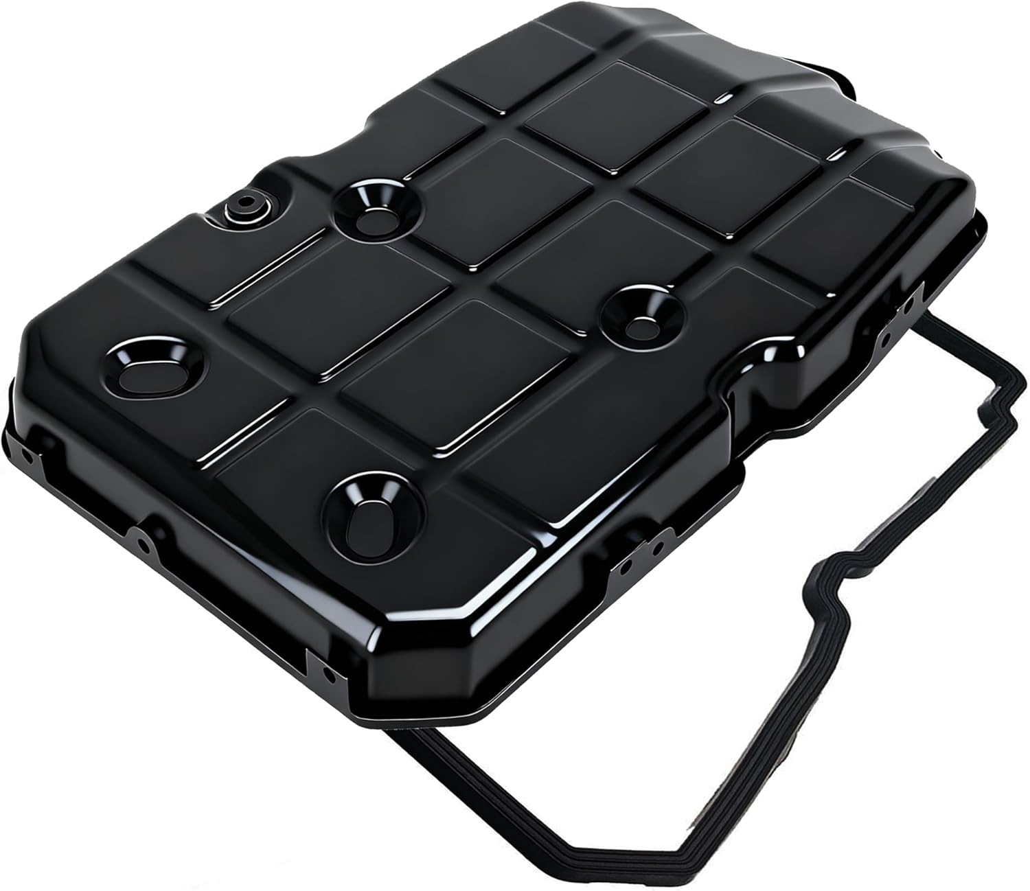 Transmission Oil Pan with Gasket Compatible with Mercedes-Benz C250 C300 C450 CL63 E250 E63 GL320 GL350 GL450 2004-2017 Replace A2222700512