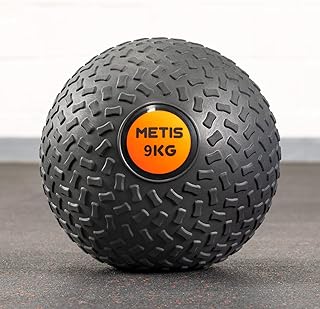 METIS Fitness Slam Ball - Pelota medicinal de rebote bajo - Entrenamiento de fuerza del núcleo, tamaño 9kg