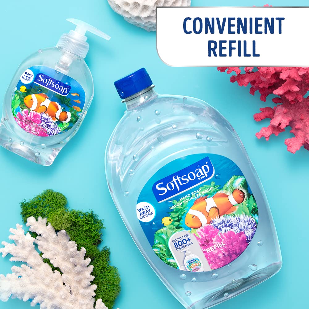 Softsoap Aquarium Series: Splash of Clean Liquid Hand Soap (6-Pack)