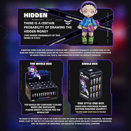 Miniatura 5 de Caja ciega, serie Punk, 1 unidad, bonita caja ciega, figura de acción, juguetes coleccionables populares, regalo para cumpleaños, Halloween,