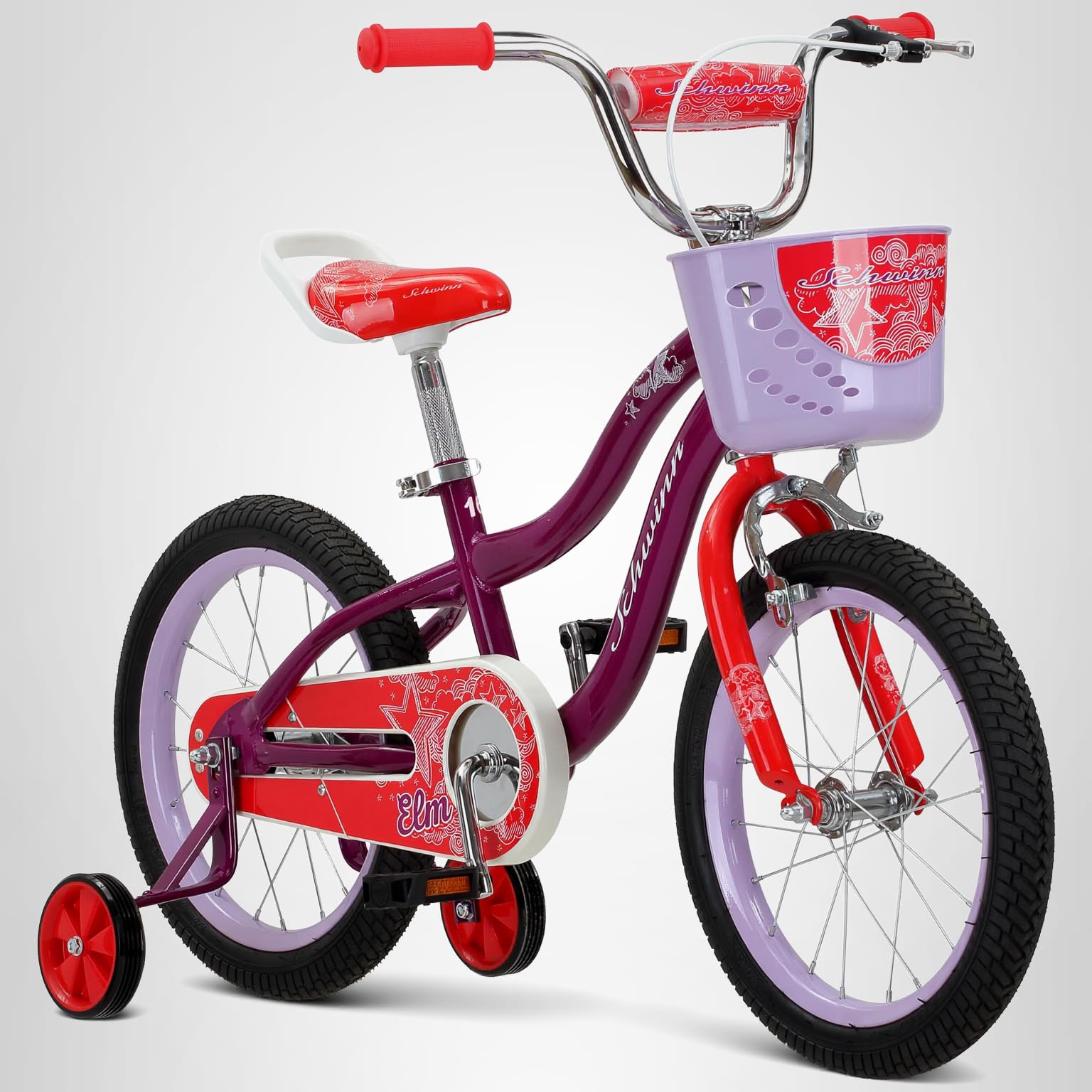 Amazon.com : Schwinn Elm Bike, 16 Inch Bike for Kids Ages 3-7, SmartStart Ergonomic Design for Kids, Adjustable Seat Grows with Child, Rear Coaster and Front Caliper Brake, Training Bicycle : Sports & Outdoors Amazon.com : Schwinn Elm Bike, 16 Inch Bike for Kids Ages 3-7, SmartStart Ergonomic Design for Kids, Adjustable Seat Grows with Child, Rear Coaster and Front Caliper Brake, Training Bicycle : Sports & Outdoors