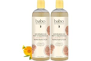Baboo Botanicals Moisturizing Baby Shampoo & Wash