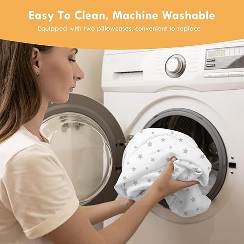 Miniatura 4 de Almohada de lactancia, almohadas de lactancia materna para mamá, funda suave con relleno transpirable, lactancia materna, lactancia materna, biberón