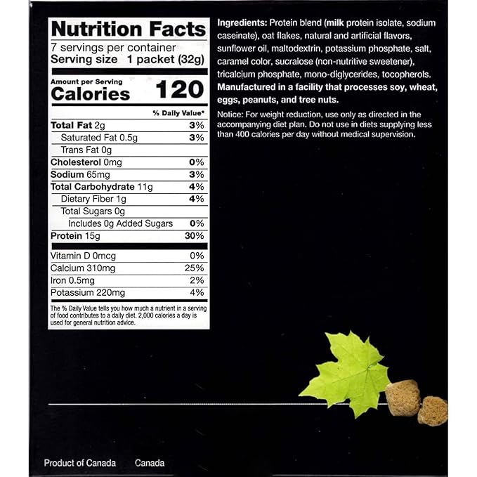 Avena Proteica PROTIFIT Sabor Maple Brown Sugar, 15g de Proteína, Sin Gluten miniatura 2