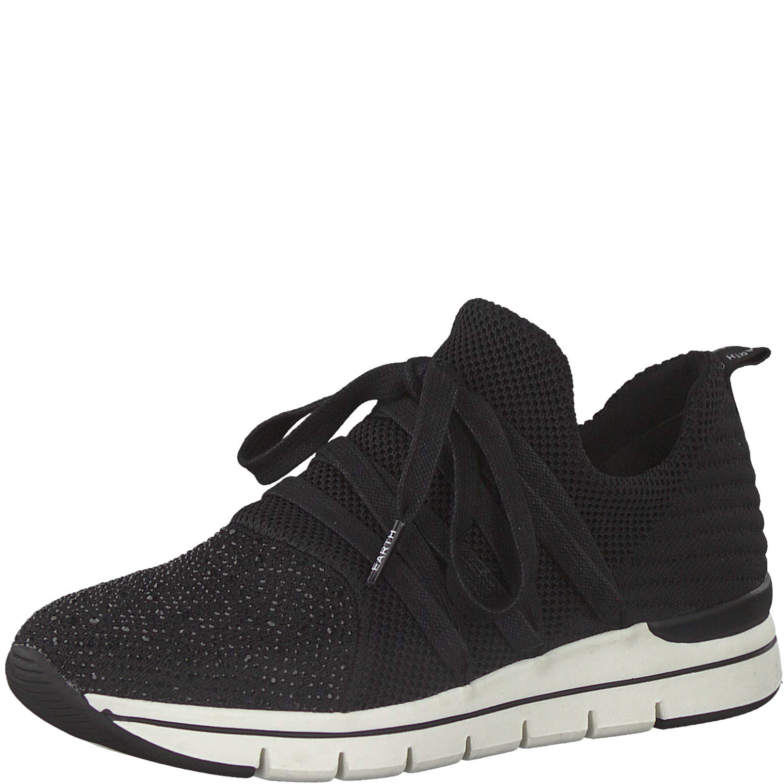 Marco Tozzi 2-2-23770-25 Women’s Sneaker, Black Comb, 12.5 UK